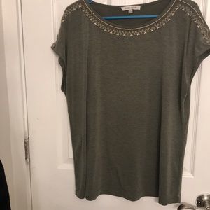 Rose & Olive tee- XL